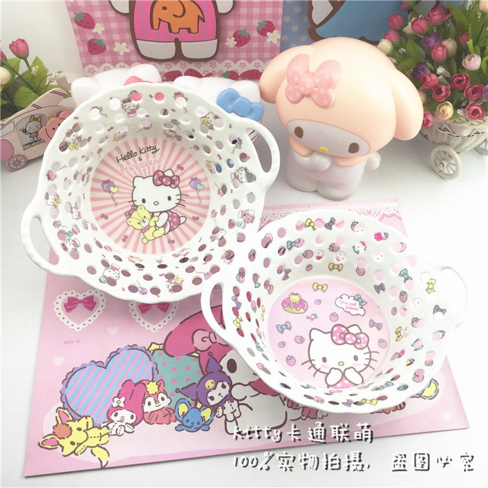 lovely Hearts Pink Cartoon Hand carry Fruit plate Fruit bowl Hollow Hamper Melamine Dried fruit tray Candy dishin the Tableware , Tableware , Fruit bowl/Fruit plate/Hamper category - from Buy2taobao.com to provide professional Taobao agent buy service