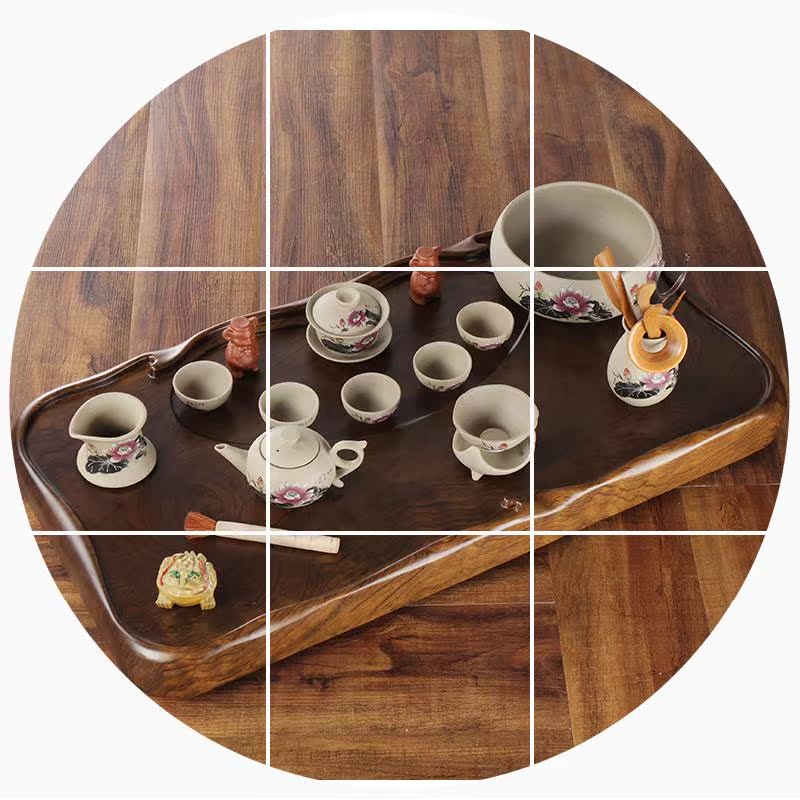 茶盘功夫茶具套装大码平板长方形现代简约家用小茶台茶海托盘茶托|ruв категории посуда, чайный сервиз, чайный поднос - от Buy2taobao.com для оказания профессиональной услуги покупки агента Taobao