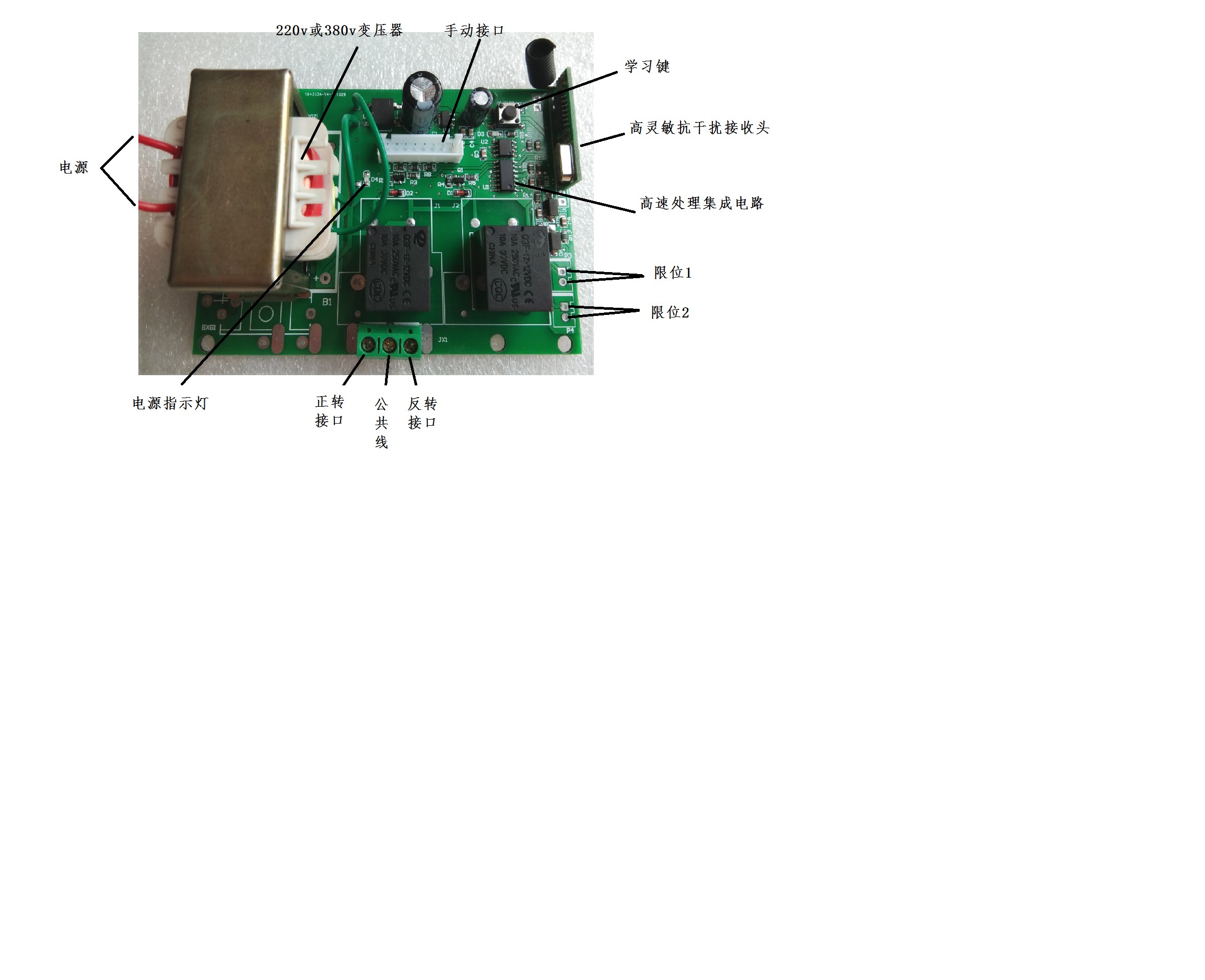 A Ming Manufactor Direct selling Vegetables greenhouse Rolling machine remote control Kit Electric door remote control electrical machinery Positive and negative Remote controlin the Electronic/Electrician , Smart Home System , Power control system , Power Controller category - from Buy2taobao.com to provide professional Taobao agent buy service