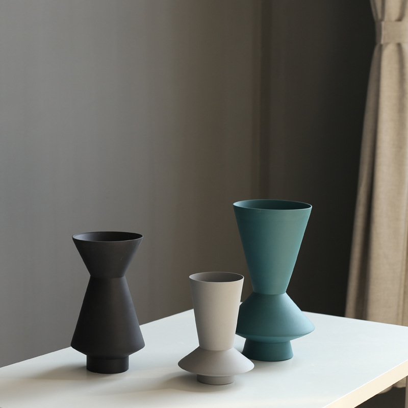 Northern Europe ceramics vase Original Arts and Crafts Creative home a living room decorate Decoration Soft decorations Geometry vasein the Storage consolidation , Home Storage appliances , Storage box , Storage box category - from Buy2taobao.com to provide professional Taobao agent buy service