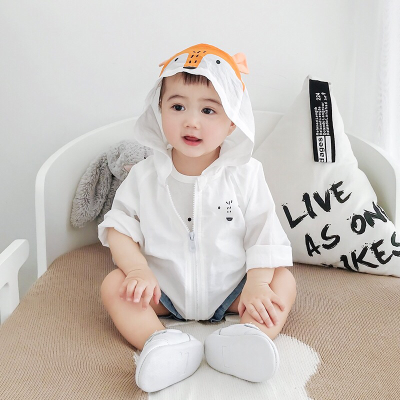 baby summer Sunscreen ventilation pure cotton 0-12 baby air conditioner Hooded coat Newborn Sunscreenin the Children/Baby/Family fitted , Coat/Jacket/Overcoat , Ordinary jacket category - from Buy2taobao.com to provide professional Taobao agent buy service