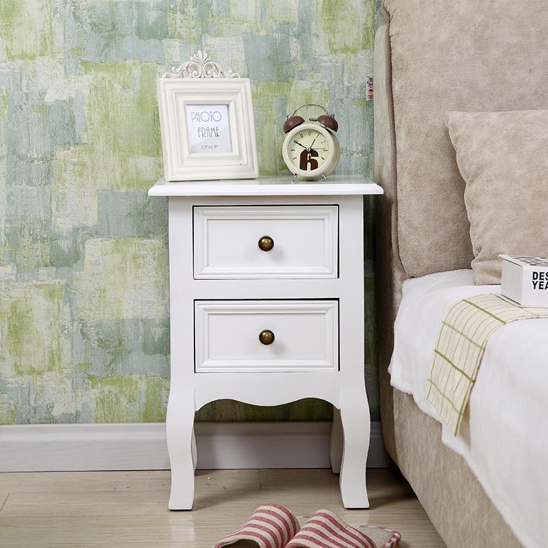 Simplicity Free installation woodiness white European style bedside cupboard 35cm Economic type bedroom 2 pumping Small apartment bedside cupboardin the Residential furniture , Cabinet , Bedside cabinet category - from Buy2taobao.com to provide professional Taobao agent buy service