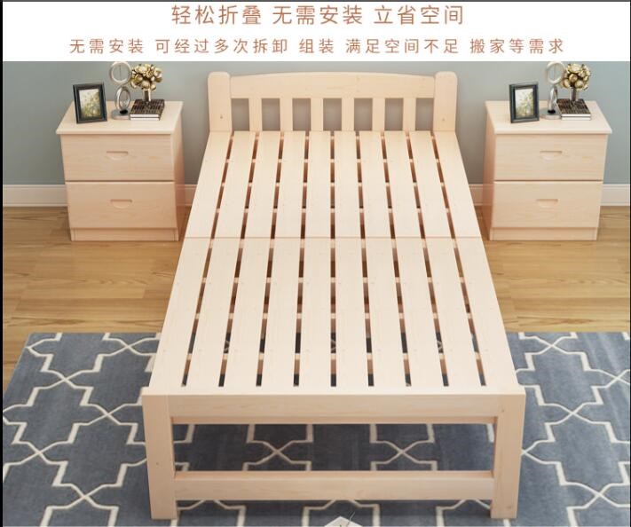 折叠床木板床办公午睡午休床简易便携行军床单人加固实木床80cm宽|ruв категории жилой мебели, кровать класса, диван - кровать/в обеденный перерыв кровать - от Buy2taobao.com для оказания профессиональной услуги покупки агента Taobao