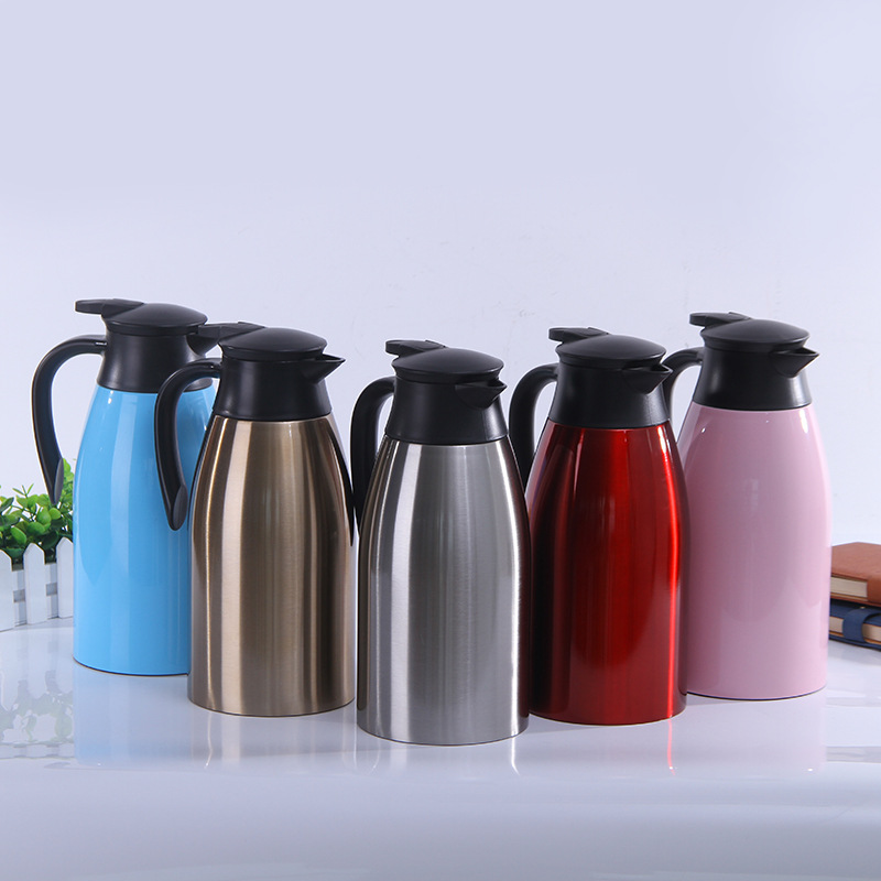 household Insulation kettle 2L Open bottle Thermos High-capacity Stainless steel kettle European style heat preservation Coffee potin the Tableware , Coffee , Coffee pot category - from Buy2taobao.com to provide professional Taobao agent buy service