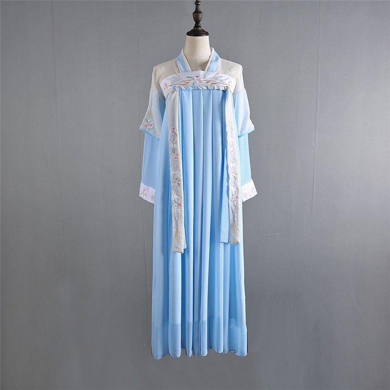 Costume Han Chinese clothing woman Improvement Hanfu Double-breasted Ruskirt Embroidered fairy skirt daily Antiquity element Ruskirtin the Women's clothing/Boutique , Costume/National costume/Stage costumes , National costume/Costumes category - from Buy2taobao.com to provide professional Taobao agent buy service