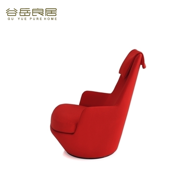 精品创意设计师家具 hi turn armchiar进口简约羊绒布休闲沙发椅|msdalam kategori perabot kediaman, Kerusi kelas, kerusi, Divan - dari Buy2taobao.com untuk memberikan perkhidmatan ejen Taobao profesional membeli