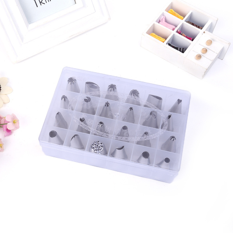 Stainless Decorating mouth 24 Set of parts 24 Decorating mouth suit Cake Cookies Decorating mouth Decorating Toolsin the Kitchen/Cooking utensils , Barbecue/Bakeware , Baking DIY Appliance , Decorating mouth/Decorating gun/Decorating Bag category - from Buy2taobao.com to provide professional Taobao agent buy service