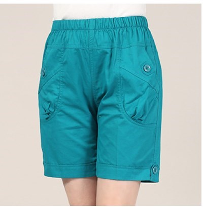 Summer wear middle age lady Exorcism mom shorts Middle and old age Elastic Paige Easy Cotton and hemp Five point pants Thin sectionin the Women's clothing/Boutique , Pants , Casual pants category - from Buy2taobao.com to provide professional Taobao agent buy service