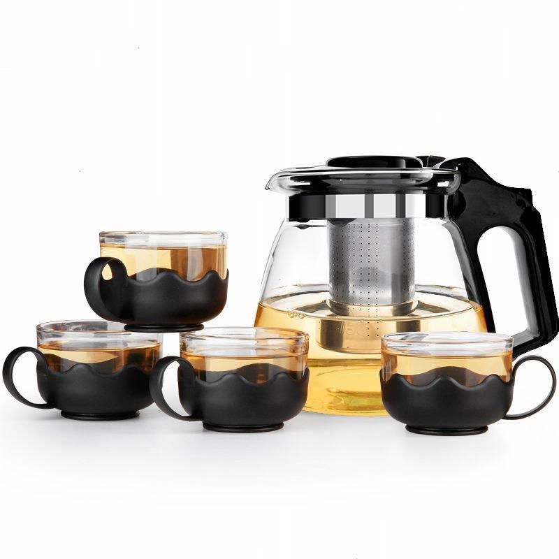 【单壶/一壶四杯】花茶壶泡茶壶家用过滤内胆玻璃茶壶水杯套装|msdalam kategori pinggan mangkuk, set teh, teko - dari Buy2taobao.com untuk memberikan perkhidmatan ejen Taobao profesional membeli