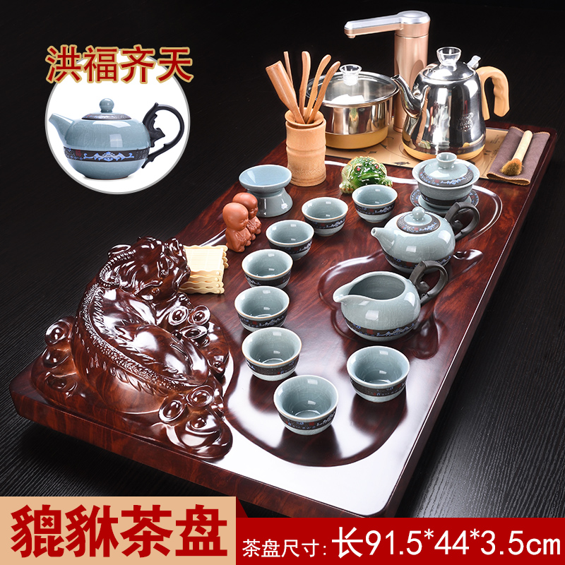 solid wood tea tray household Simplicity Chahai Tray Kungfu Online tea set suit Drawer drainage Mini Tea Servicein the Tableware , Tea set , Kung Fu Tea category - from Buy2taobao.com to provide professional Taobao agent buy service