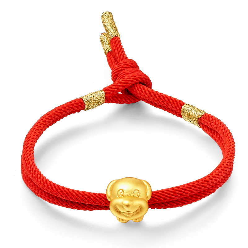 ZOP Year of fate Red rope gules Puppy weave Bracelet Year of the Pig Transfer bead Hand rope Sterling Silver men and women lovers Giftsin the Accessories/Fashion Jewelry, Bracelets category - from Buy2taobao.com to provide professional Taobao agent buy service
