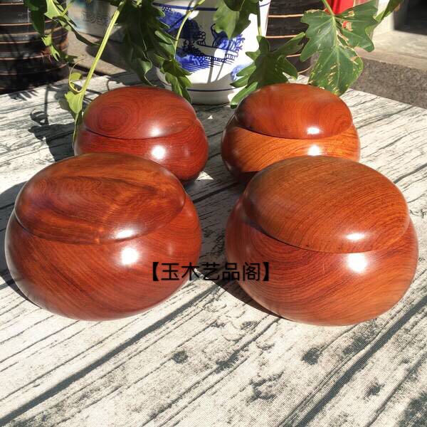 红木围棋罐缅甸花梨大果紫檀实木围棋盒缅花储藏罐茶叶罐收藏包邮|ruв категории посуда, чайный сервиз, чайница - от Buy2taobao.com для оказания профессиональной услуги покупки агента Taobao