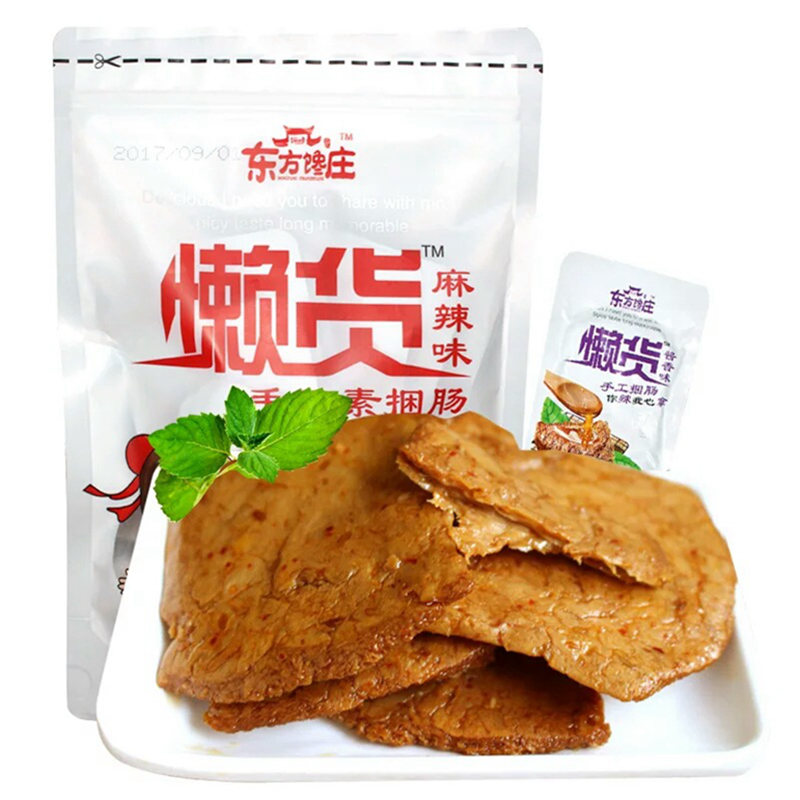 懒货手工捆肠东方馋庄麻辣手撕素肉辣条豆干大刀肉零食308g|ruв категории закуски/орехи/специальность, творог изделия/сушеные овощи, мясо - от Buy2taobao.com для оказания профессиональной услуги покупки агента Taobao