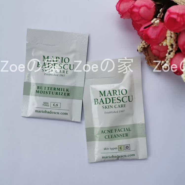 Mario Badescu 净痘洁面啫喱10g 奶酪面霜 酪乳润肤霜 3g 小样|msdalam kategori Beauty/badan/minyak pati, Set Penjagaan Muka - dari Buy2taobao.com untuk memberikan perkhidmatan ejen Taobao profesional membeli