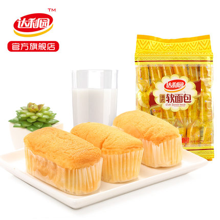 Daly Park French Soft bread 360g Creamy Bread Nutritious breakfast A snack Cakes and Pastries leisure time snacks 18 Goldin the Snacks/Nuts/Specialty , Pastry/Dessert , Western-style cakes category - from Buy2taobao.com to provide professional Taobao agent buy service