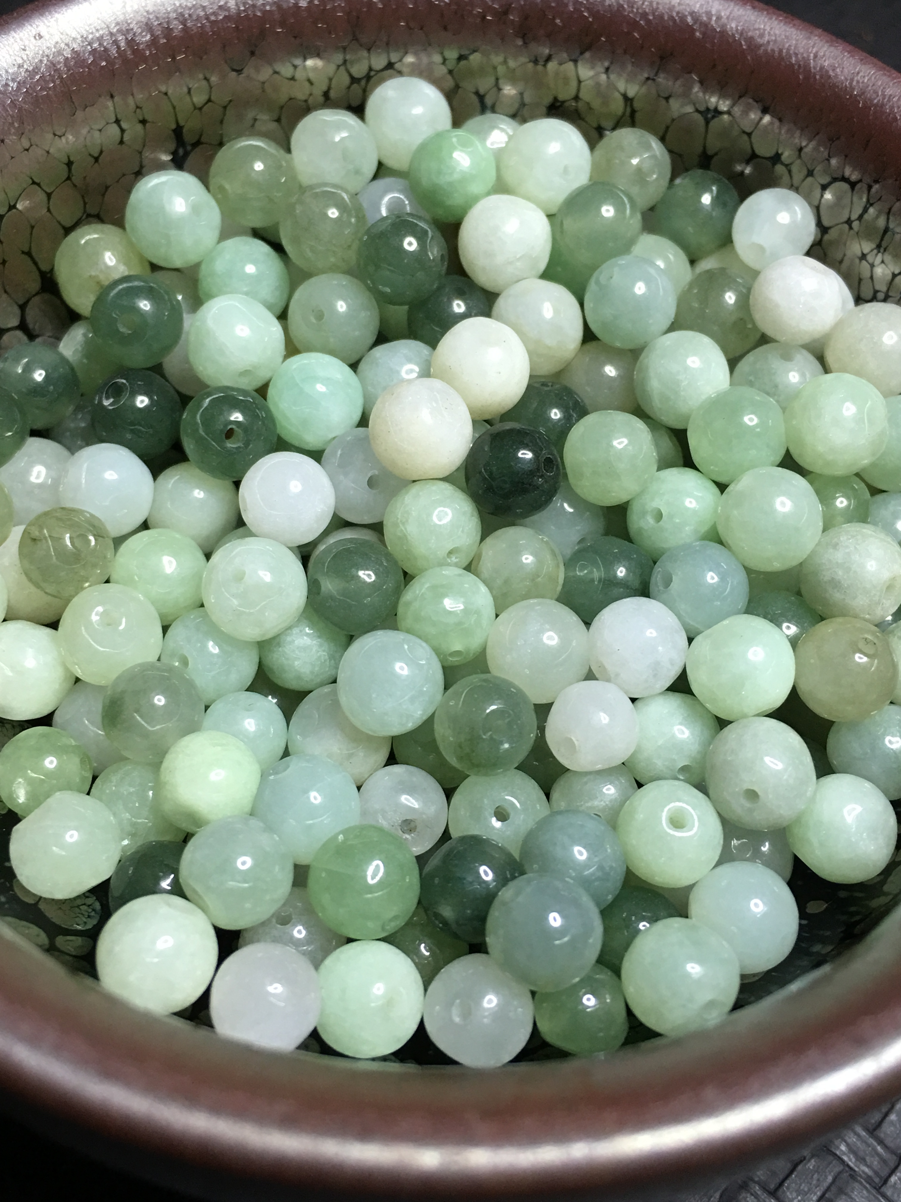 天然新款手链无鉴定证书复检后再付款A货翡翠多彩珠子定制款在类目 珠宝/钻石/翡翠/黄金, 翡翠(新), 手饰中 - 来自Buy2taobao.com提供专业的淘宝代购服务