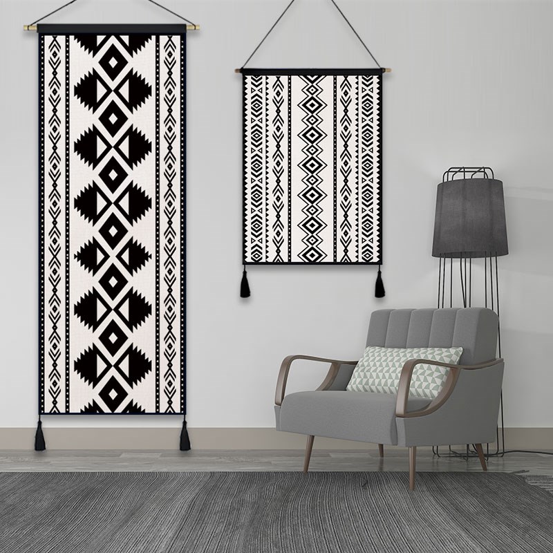 北欧几何挂毯挂布ins背景布民宿风格装饰房间壁毯卧室客厅装饰画|msdalam kategori rumah Fabrik, Tapestry/Tapestry - dari Buy2taobao.com untuk memberikan perkhidmatan ejen Taobao profesional membeli