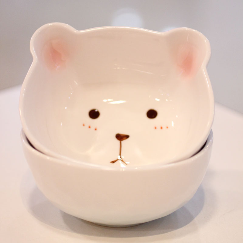 Wood children Cartoon ceramics Rice bowl Rice bowl lovely Soup bowl household personality Japanese Bowl Salad bowlin the Tableware , Tableware , Bowl category - from Buy2taobao.com to provide professional Taobao agent buy service