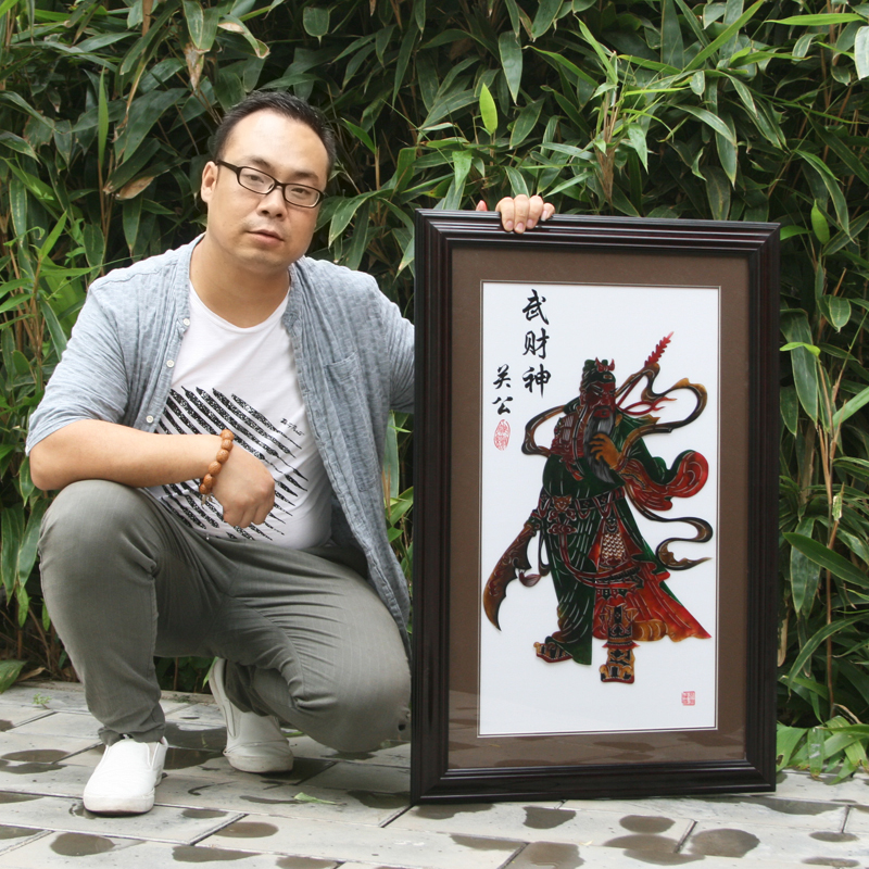 陕西皮影挂件大号皮影装饰画挂墙中国皮影工艺品皮影手工艺品|ruв категории Ручная работа, области народных ремесел, театр теней - от Buy2taobao.com для оказания профессиональной услуги покупки агента Taobao