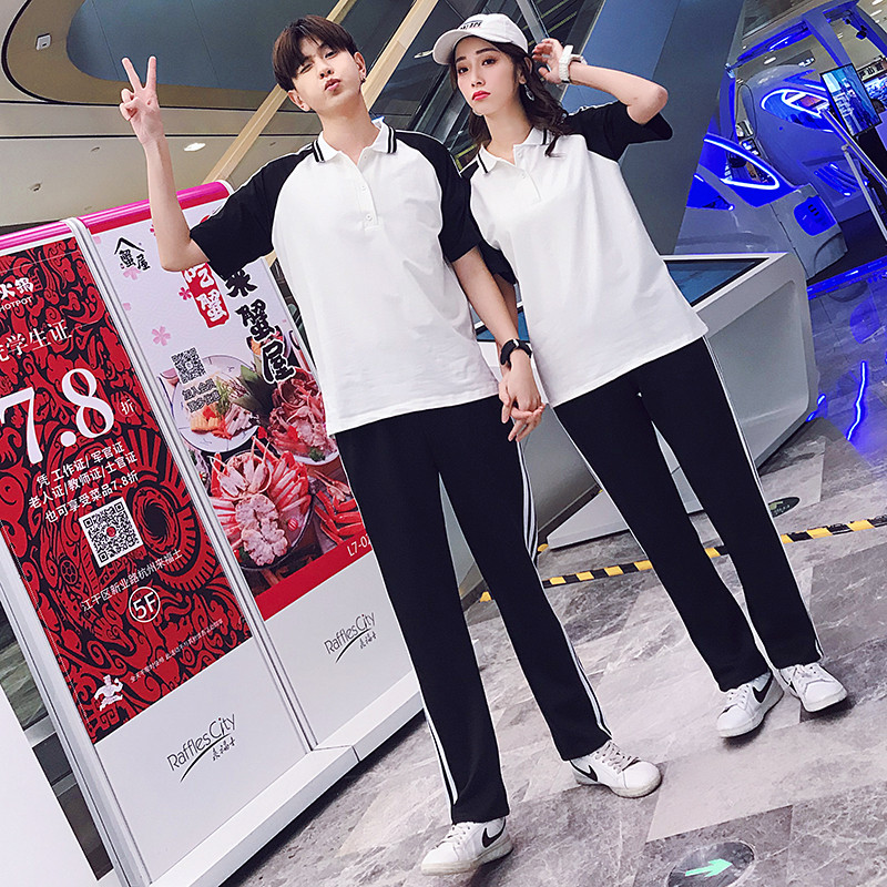夏季套裝韓版校服學院風韓國初中高中學生班服運動寬松短袖定制潮在類目 女裝/女士精品, 套裝/學生校服/工作制服, 學生校服中 - 來自Buy2taobao.com提供專業的淘寶代購服務