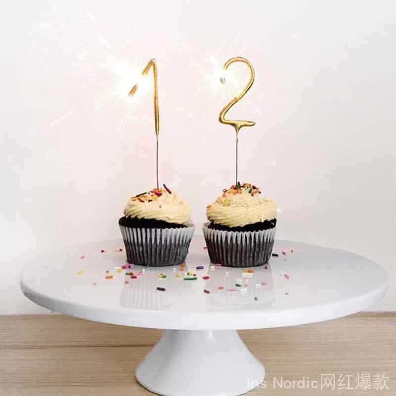 ins风生日蜡烛0-9数字生日蛋糕插牌创意蜡烛派对装饰聚会气氛道具|ruв категории игрушка/коляска/головоломка/блоки/модель, Другие игрушки - от Buy2taobao.com для оказания профессиональной услуги покупки агента Taobao