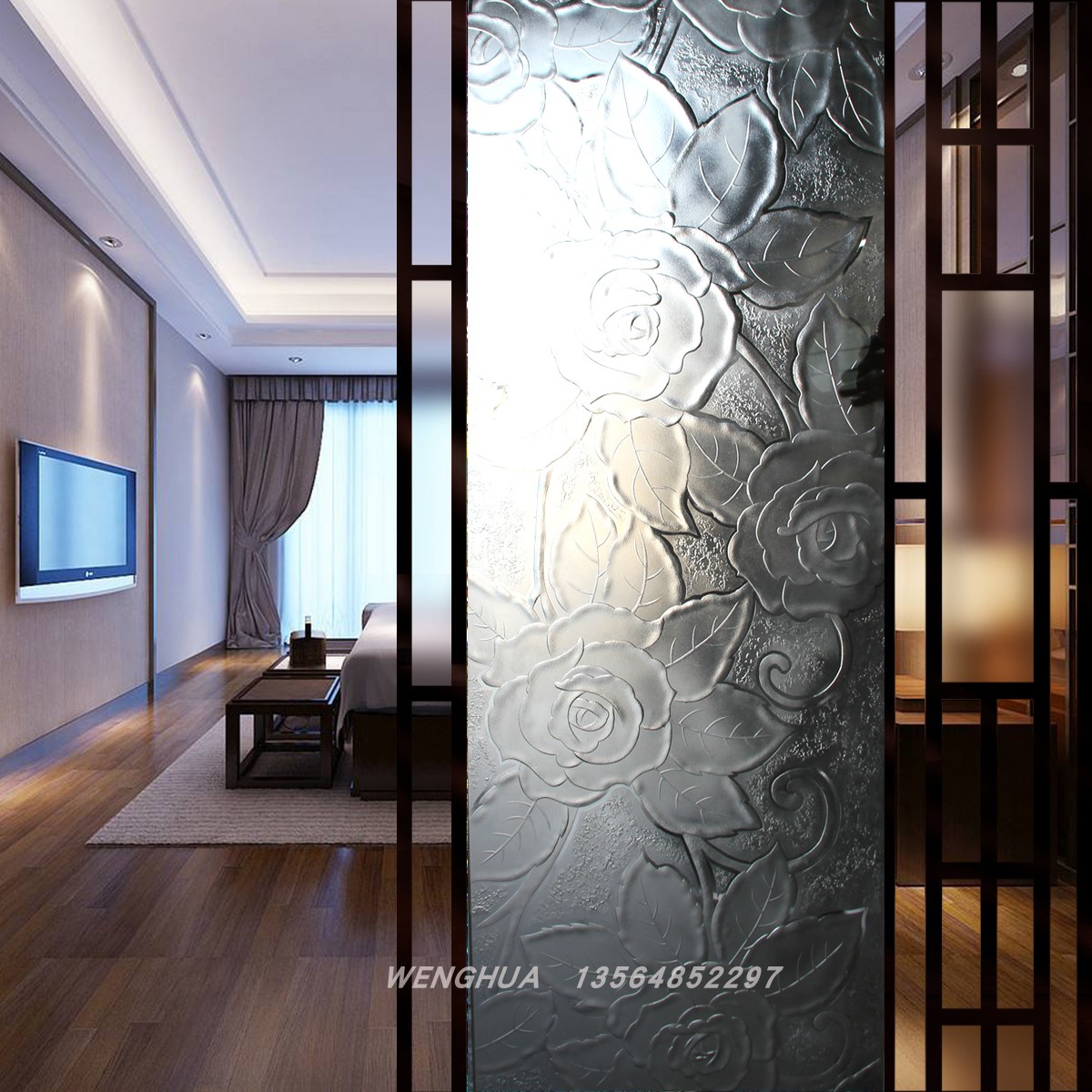 Art Glass partition screen TOILET partition Shoe porch Carved Tempered Translucency modern rose European stylein the Basic building materials , Glass , Art Glass category - from Buy2taobao.com to provide professional Taobao agent buy service