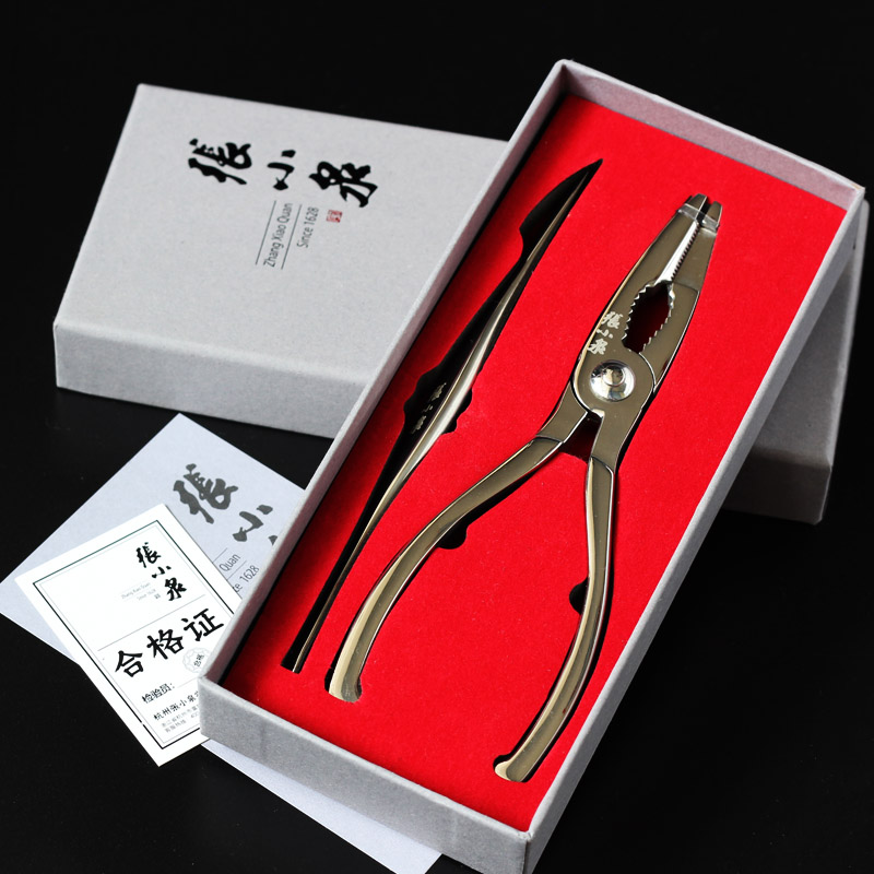 吃蟹工具蟹八件新款蟹二件张小泉304不锈钢吃螃蟹工具蟹钳蟹针在类目 餐饮具, 餐具, 蟹八件中 - 来自Buy2taobao.com提供专业的淘宝代购服务