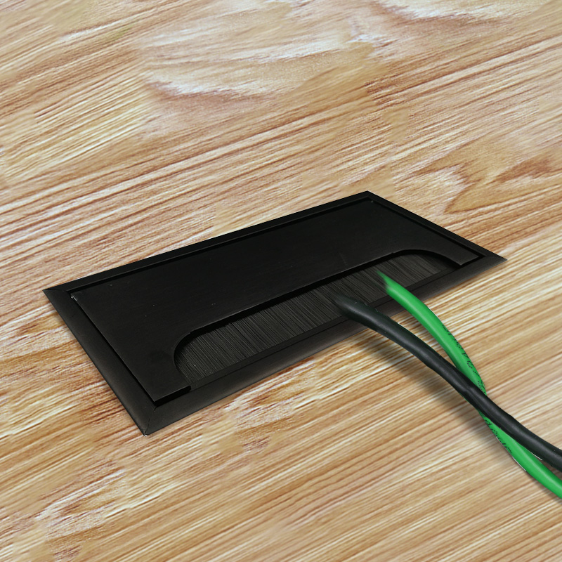 Computer Desk desk Threading hole Cover plate parts black Square hole desktop Open hole desk Decorative coverin the Basic building materials , Home Hardware , Furniture Hardware , Line hole cover category - from Buy2taobao.com to provide professional Taobao agent buy service