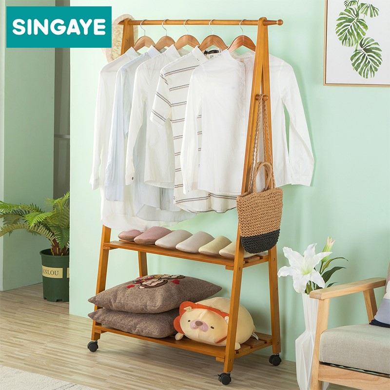 Shelf Bedroom frame to ground solid wood originality Coat Clothes hanger Modern simplicity Clothes rack simple and easy Guangzhouin the Storage consolidation , Wash clothing/Sun/Care Products , Coat Rack category - from Buy2taobao.com to provide professional Taobao agent buy service