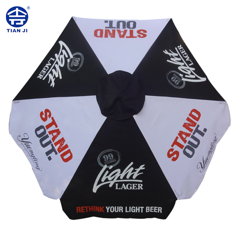 TIANJI outdoors Sunshade Patio umbrella Advertising umbrella originality Logo customized Advertising word printingin the Residential furniture , O2O Dedicated (Lynx dedicated) category - from Buy2taobao.com to provide professional Taobao agent buy service