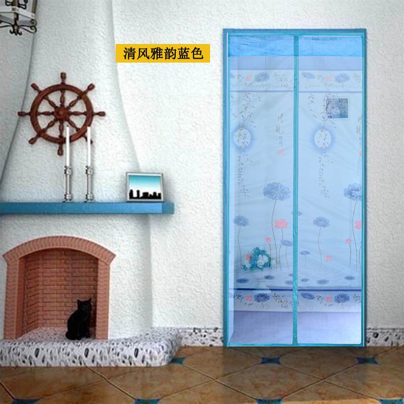 encryption door curtain summer Mosquito control household Punch holes Double door new pattern Entrance screen window Stainless steel door summerin the Home Fabric , Curtains and curtain accessories , Curtain category - from Buy2taobao.com to provide professional Taobao agent buy service