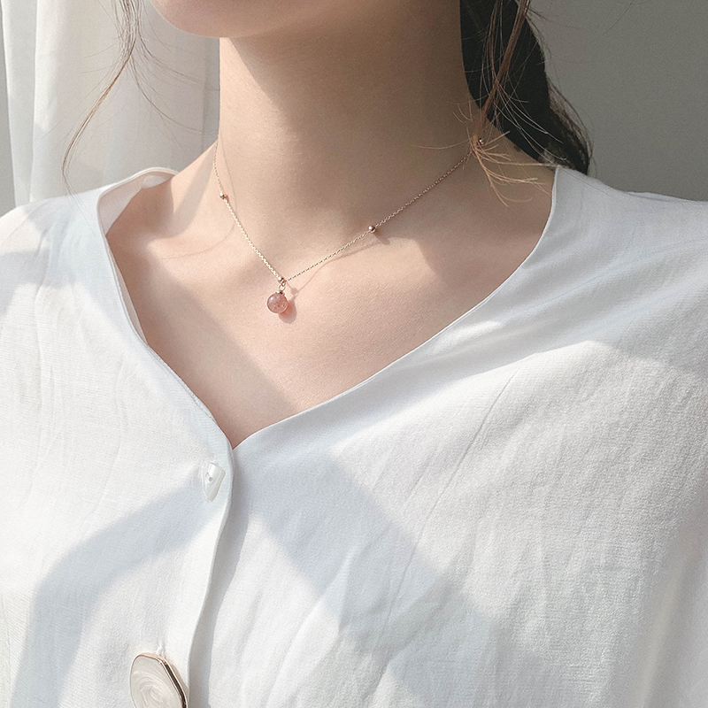 Sen family Simplicity girl A small minority clavicle Necklace Accessories student temperament Ultra cents Bead Pendant A collar for a horse Jewelryin the Accessories/Fashion Jewelry, Necklace  category - from Buy2taobao.com to provide professional Taobao agent buy service
