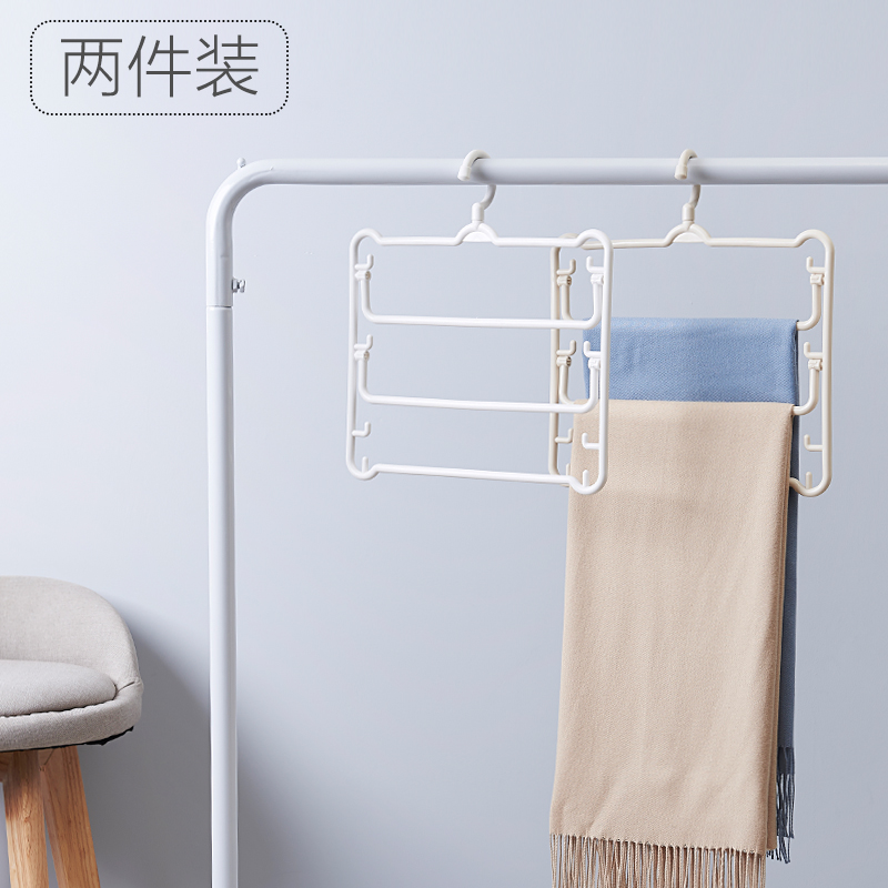 裤架裤夹家用多功能挂钩无痕挂裤子围巾的衣架收纳柜内多层裤子架在类目 收纳整理, 衣物洗/晒/护理用具, 裤架中 - 来自Buy2taobao.com提供专业的淘宝代购服务