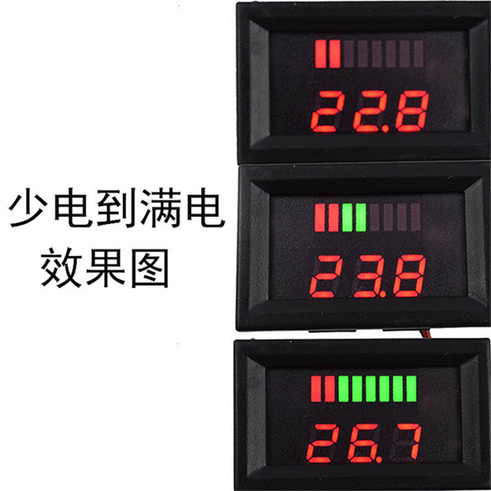 12V-60V Electric car battery Battery Gauge monitor direct digital display lithium battery vehicle Voltmeterin the Hardware/Tool , Instrumentation , Ammeter category - from Buy2taobao.com to provide professional Taobao agent buy service