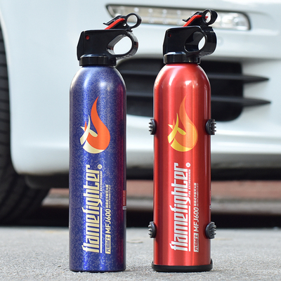 火焰战士车载灭火器私家车汽车小型便携家用车用年检干粉消防器材