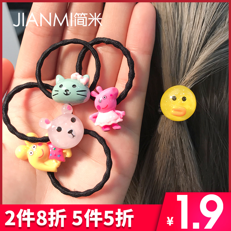韩版可爱儿童皮筋头饰不伤发女童小动物头绳宝宝扎头发橡皮筋小号|msdalam kategori Aksesori/Barang Kemas Fesyen, Aksesori rambut - dari Buy2taobao.com untuk memberikan perkhidmatan ejen Taobao profesional membeli