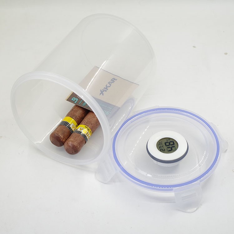 雪茄便携桶保湿罐69度保湿包烟丝烟草盒温湿度计加湿罐储存保湿盒|msdalam kategori ZIPPO/Swiss Army Knife/cermin mata, penulis, kes rokok - dari Buy2taobao.com untuk memberikan perkhidmatan ejen Taobao profesional membeli