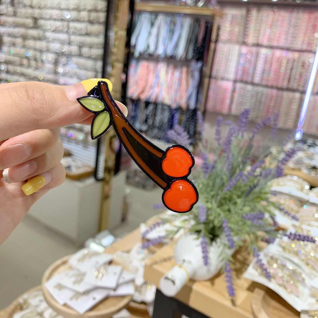 6.9 LD 清新大水果樱桃发夹|msdalam kategori Aksesori/Belt kulit/Hat/Muffler, aksesori lain - dari Buy2taobao.com untuk memberikan perkhidmatan ejen Taobao profesional membeli