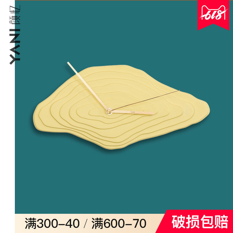 YANI Yan Yi Northern Europe Simplicity Wall hangings Clock personality originality a living room Restaurant Art Wall wall ornamentin the Home accessories , Mural category - from Buy2taobao.com to provide professional Taobao agent buy service