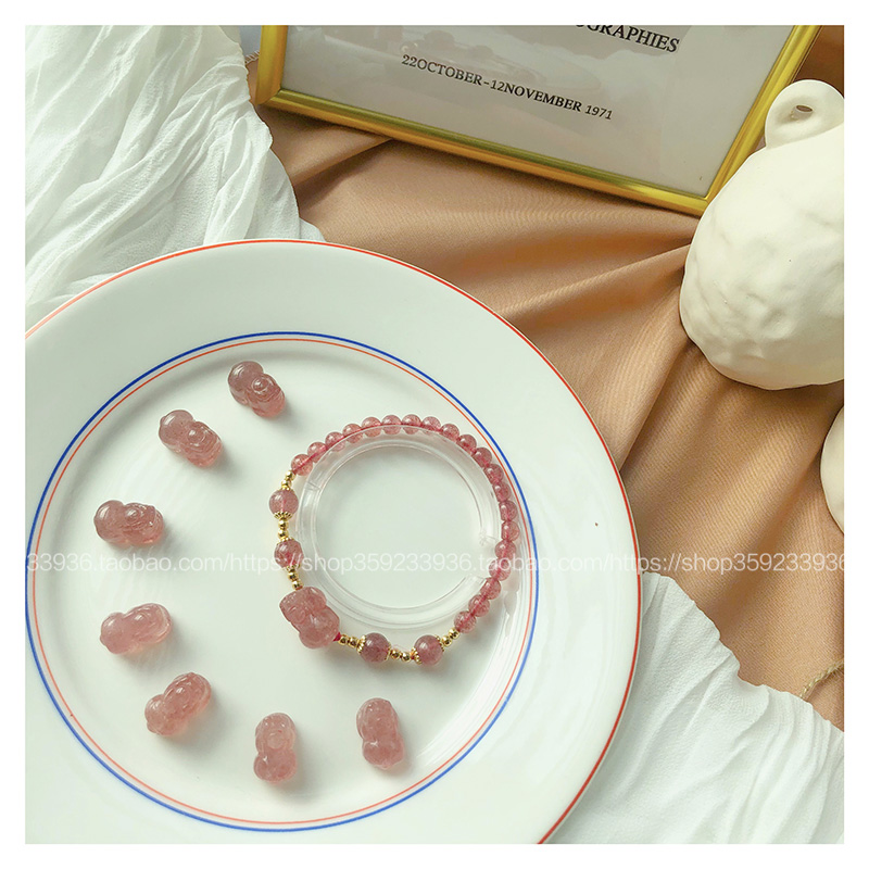 「Orange」strawberry brave troops Pig Lucky Exorcise evil spirits love Positive Peach Bracelet designin the Accessories/Fashion Jewelry, Bracelets category - from Buy2taobao.com to provide professional Taobao agent buy service