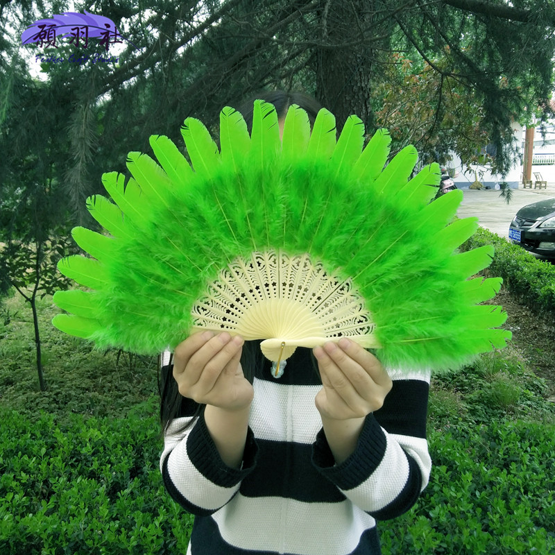 new pattern Feather Fan decorate Fan Home Furnishing to work in an office decorate Decoration Feather fan bar stage Catwalk Feather fanin the Home accessories , Craft fan category - from Buy2taobao.com to provide professional Taobao agent buy service