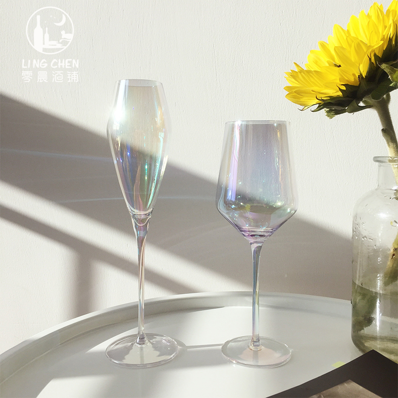 Morning maltshop | fairy Rainbow Wine cup Champagne Cup Sweet wine girl Wineglass Crystal Cup Early in the morningin the Tableware , Flagon/Wineglass/Wine , Wineglass category - from Buy2taobao.com to provide professional Taobao agent buy service