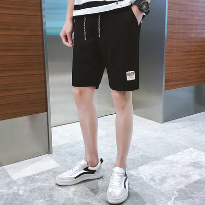 短裤男夏天休闲运动五分大裤衩潮夏季大码4XL宽松裤子男士沙滩裤
