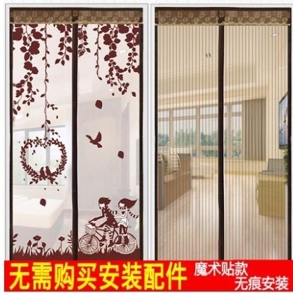 魔术贴防蚊门帘夏季磁性纱门纱窗防蝇通风加密家用高档隔断免打孔|msdalam kategori rumah Fabrik, Langsir dan aksesori langsir, Curtain - dari Buy2taobao.com untuk memberikan perkhidmatan ejen Taobao profesional membeli
