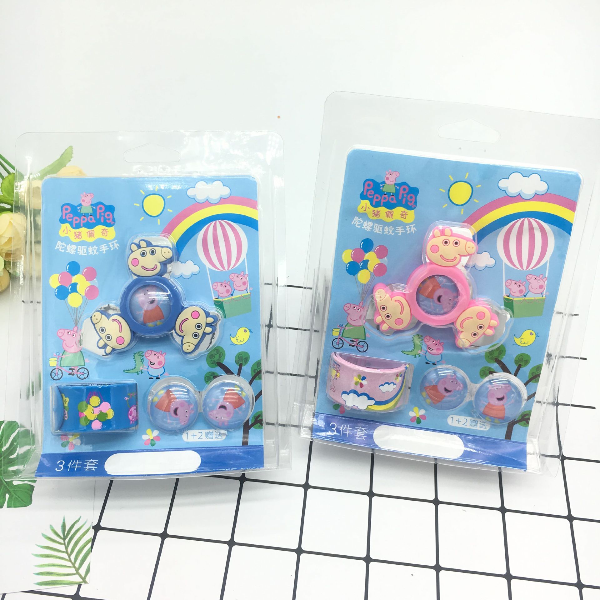 新款小豬驅蚊旋轉陀螺手環 防蚊手環啪啪圈手環扣在類目 居家日用, 驅蟲用品, 防蚊貼/防蚊手環中 - 來自Buy2taobao.com提供專業的淘寶代購服務