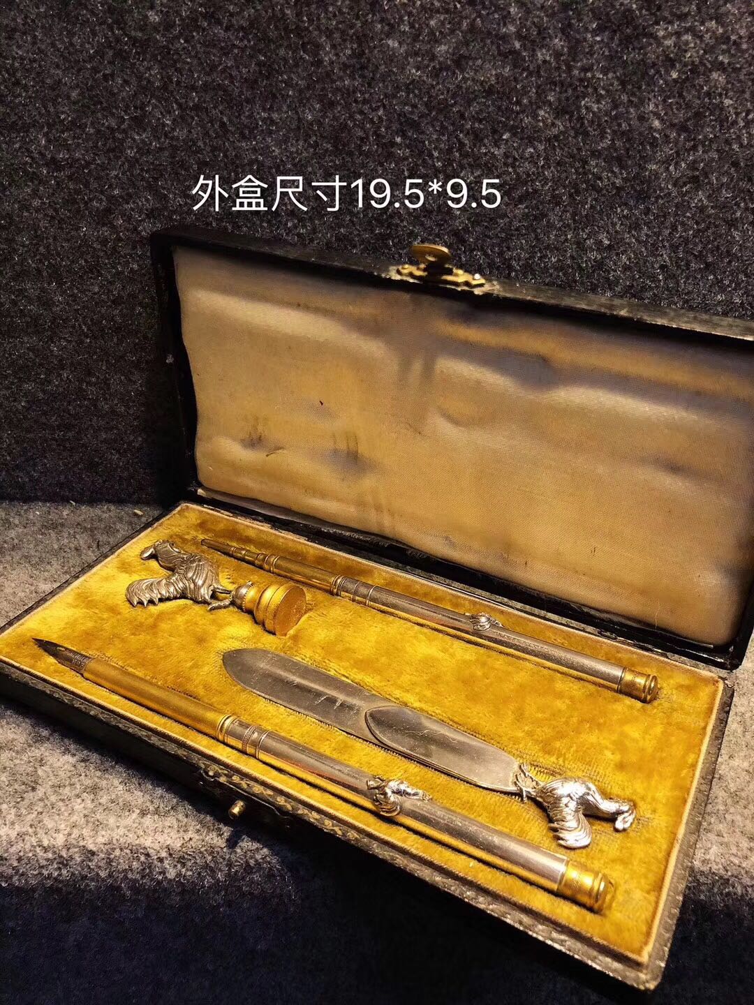 法国古董纯银文具在类目 饰品/流行首饰/时尚饰品新, 摆件中 - 来自Buy2taobao.com提供专业的淘宝代购服务