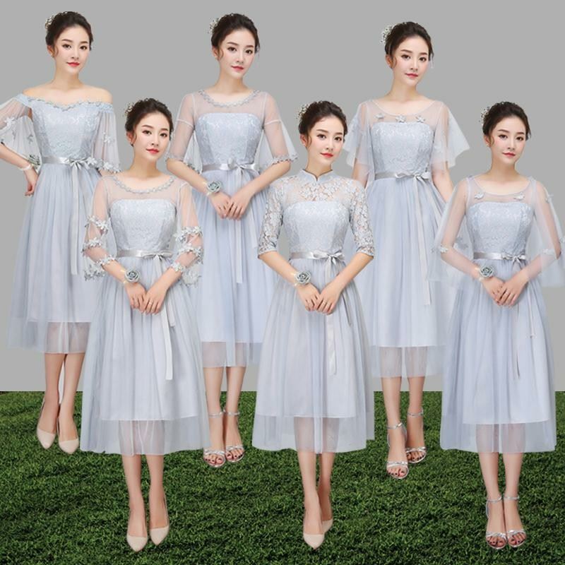 表演服闺蜜装礼服女长款裙装活动场合主持人大合唱伴娘服婚礼服在类目 女装/女士精品, 婚纱/旗袍/礼服, 礼服/晚装中 - 来自Buy2taobao.com提供专业的淘宝代购服务