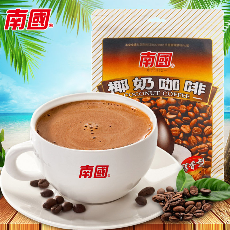 海南特产 南国椰奶咖啡340g(醇香型)速溶兴隆咖啡三亚海口礼物在类目 咖啡/麦片/冲饮, 速溶咖啡/咖啡豆/粉, 速溶咖啡中 - 来自Buy2taobao.com提供专业的淘宝代购服务