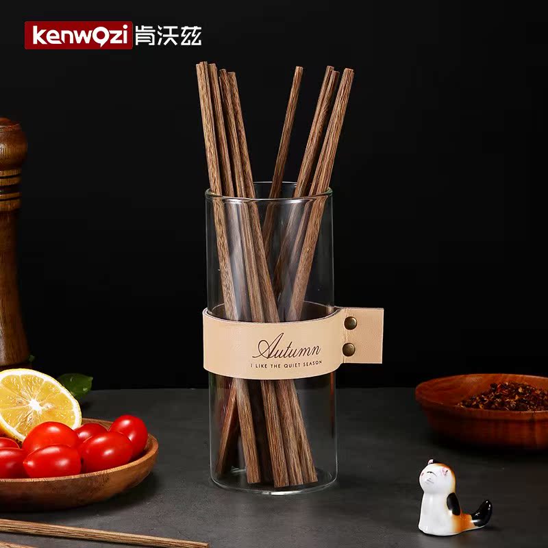 kenwozi Wenge chopsticks household solid wood Homewear woodiness Japanese 10 Dual Setin the Tableware , Tableware , Chopsticks category - from Buy2taobao.com to provide professional Taobao agent buy service