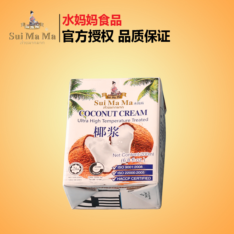 进口水妈妈椰浆200ml椰汁西米露甜品原料咖喱伴侣在类目 粮油米面/南北干货/调味品, 米/面粉/杂粮, 其它粮食中 - 来自Buy2taobao.com提供专业的淘宝代购服务